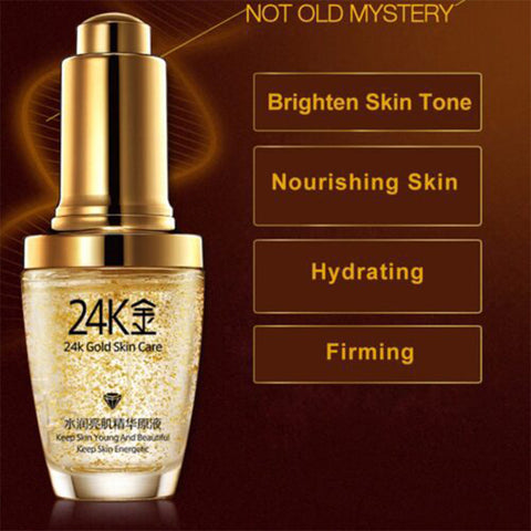 Bioaqua 24k gold collagen skin face moisturizing hyaluronic acid anti-aging mask natural extract - Hopshop