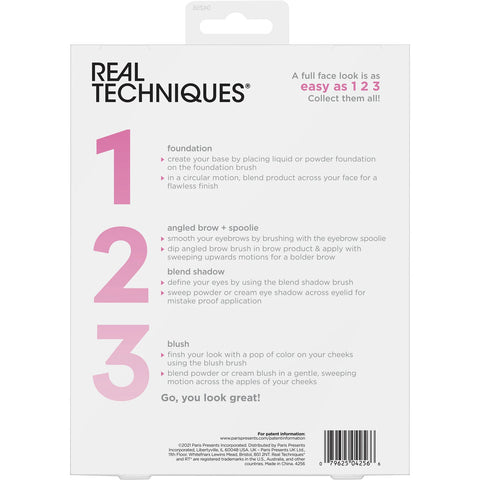 Real Techniques - Easy as 123 Basics Makeup Brush Kit