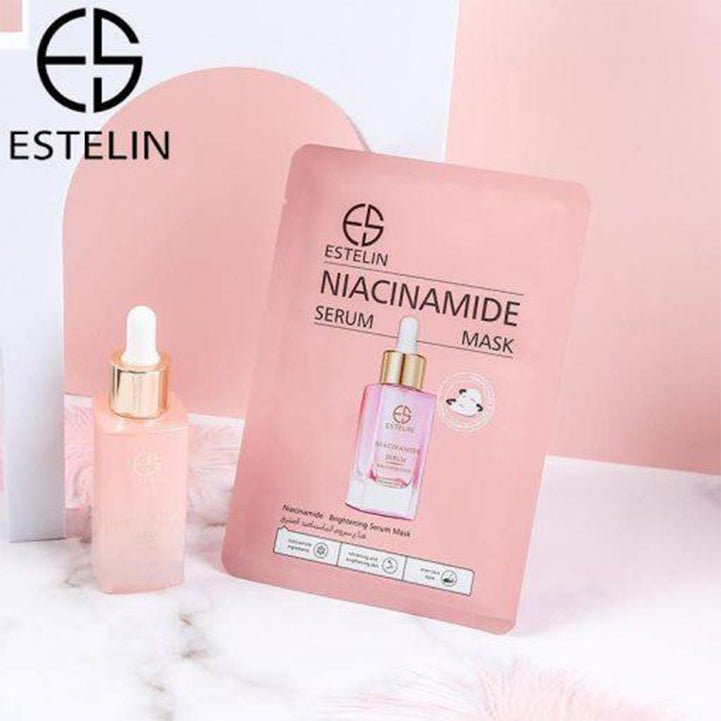 ESTELIN 1 Piece Brightening Serum Mask Sheets-25Ml