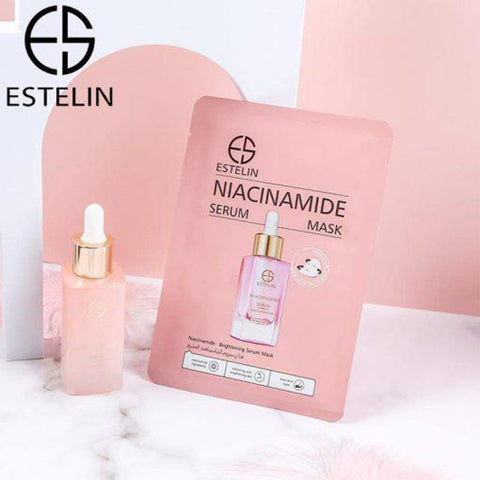 ESTELIN 1 Piece Brightening Serum Mask Sheets-25Ml