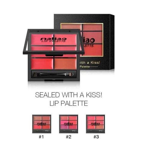 Maliao sealed with a kiss lip palette - Hopshop