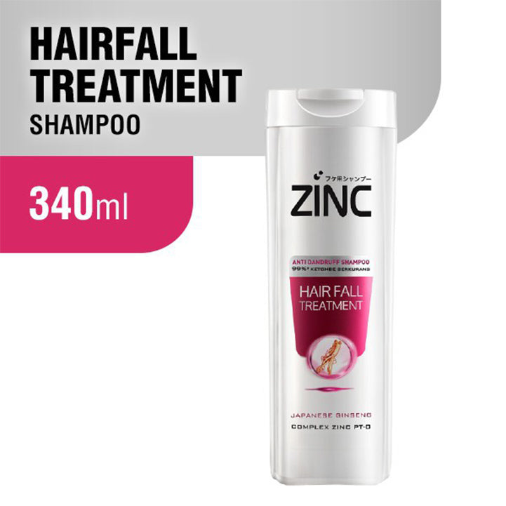 Zinc Hair Fall Treatment 340ml/ Shampoo