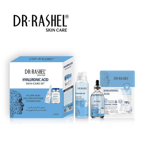 Dr Rashel 3 PCS Set Hyaluronic Acid Instant Hydration Skin Cleansing Series