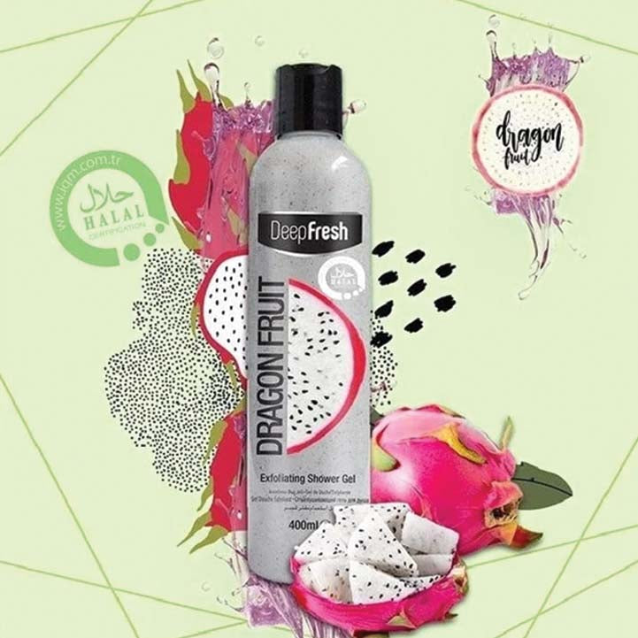 Shower gel 400ml dragon fruit imported from turkey - Hopshop