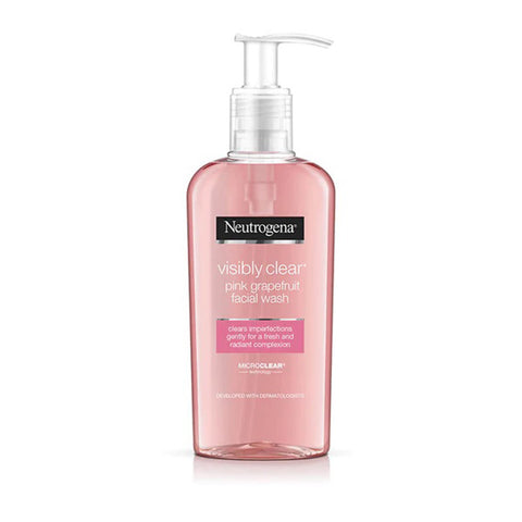 NEUTROGENA VISIBLY CLEAR PINK GRAPEFRUIT FACIAL WASH 200ML AUTHENTIC - Hopshop