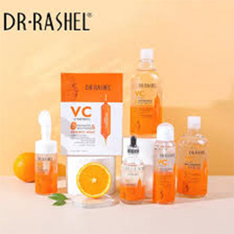 Dr Rashel 3 PC Set Vitamin C & Niacinamide Brightening Skin Care Cleansing Series