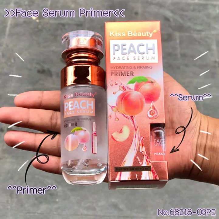 Kiss beauty primer with peach face serum - Hopshop