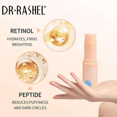 Dr.Rashel Skin Care Retinol Peptide Eye Serum Stick Va Hydrates Firms & Brightens For Girls And Women