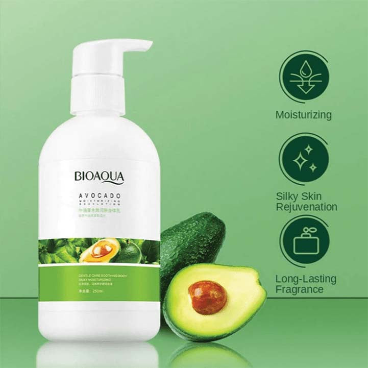 Bioaqua avocado moisturizing body lotion 250ml - Hopshop