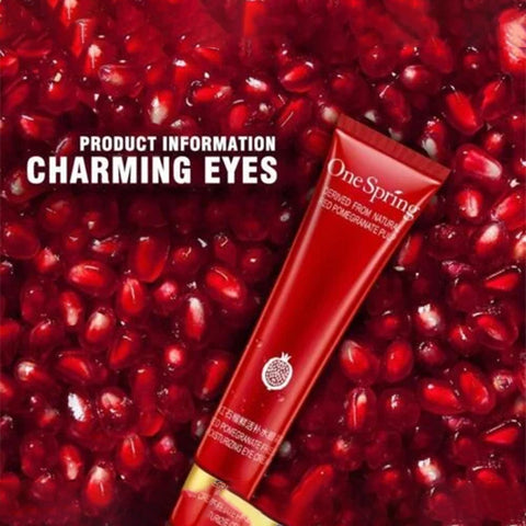 One spring red pomegranate eye cream contour eye gel for dark circles anti puffiness anti wrinkles around the eye skin care - Hopshop