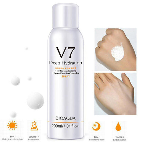 BIOAQUA V7 Deep Hydration Body 7 Vitamins Conmeplex Spray 200ml-BQY02001