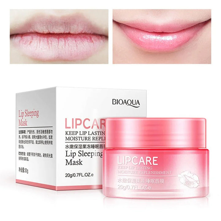 Bioaqua lip care keep lip lasting moisture replenishment lip sleeping mask – 20gm - Hopshop