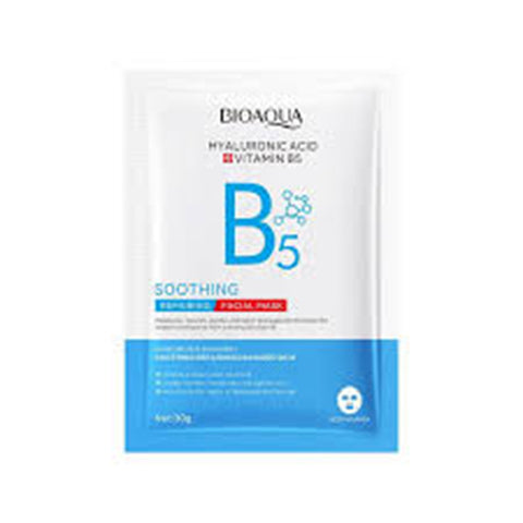 Bioaqua Vitamin B5 Hyaluronic Acid Soothing Repairing Facial Sheet Mask