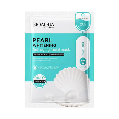 Bioaqua Pearl Whitening Anti Aging Facial Sheet Mask