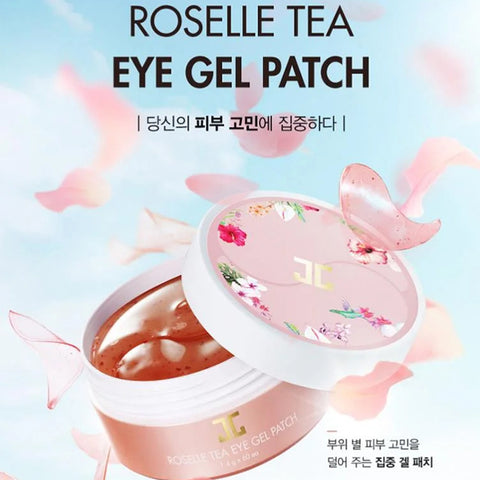 Jayjun korean roselle tea eye gel patches 30 pairs - Hopshop