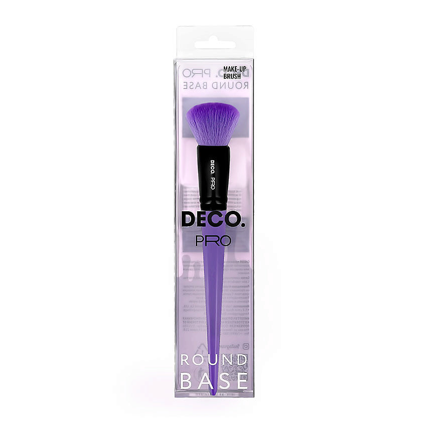 DECO Pro round base foundation brush