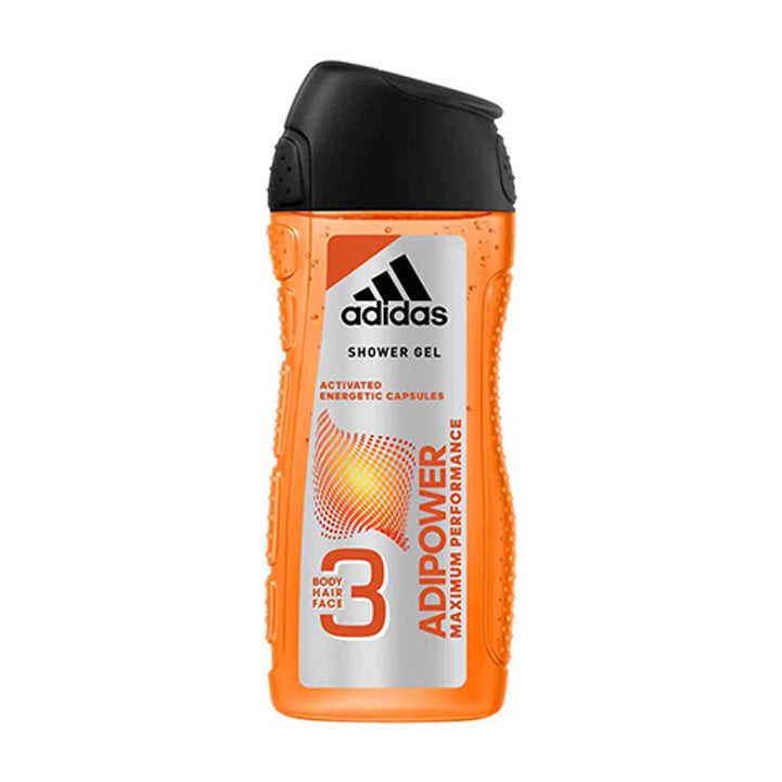 Adidas Men Adipower 3 In 1 Shower Gel 250ml