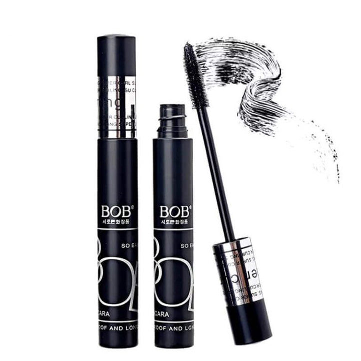 Black super curl bob mascara waterproof fresh import - Hopshop