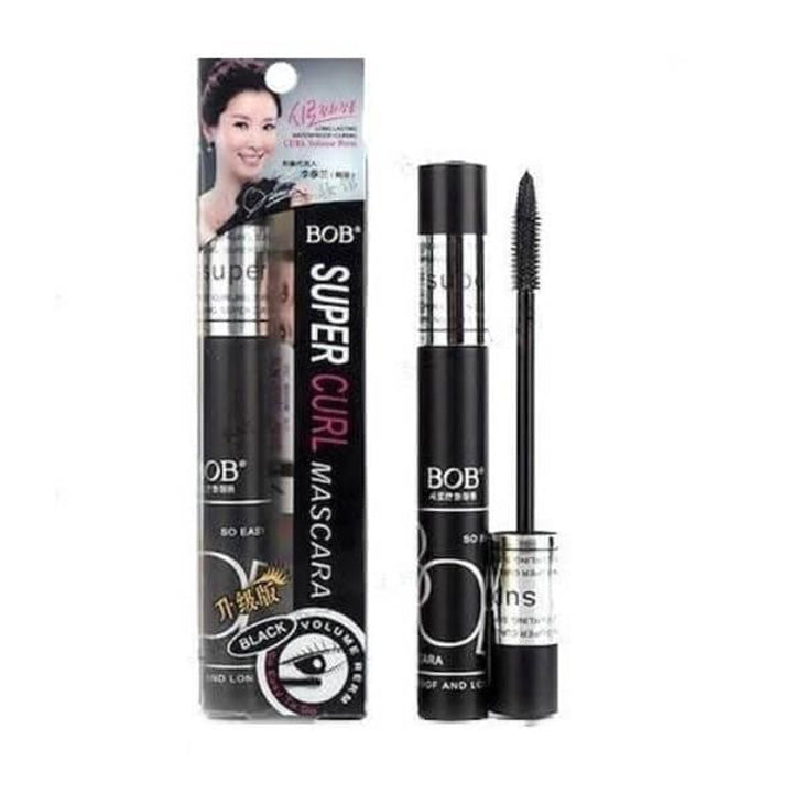 Black super curl bob mascara waterproof fresh import - Hopshop