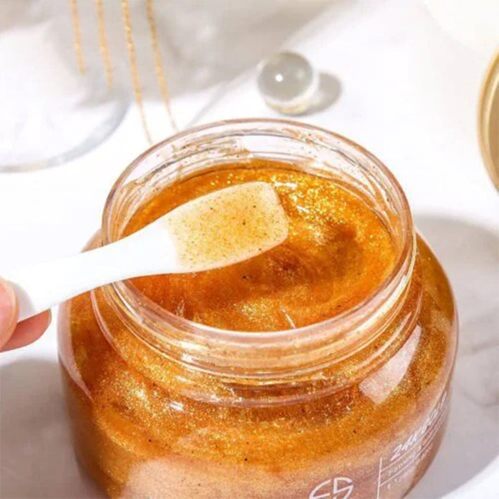 24k gold firming & anti wrinkle face & body scrub - Hopshop