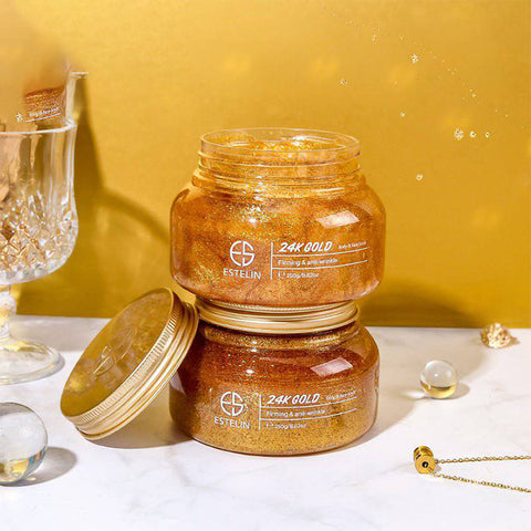 24k gold firming & anti wrinkle face & body scrub - Hopshop