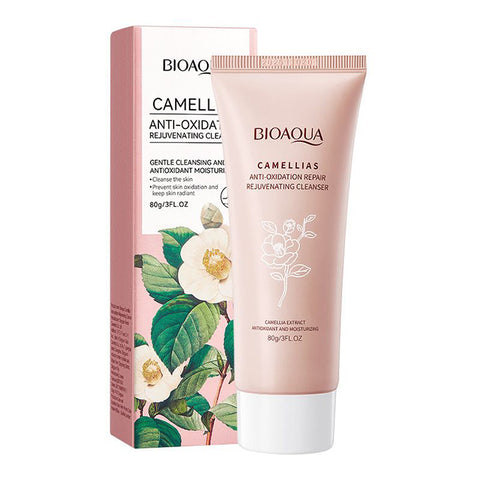 Bioaqua Pack Of 03 Camellias Whitening Anti-Oxidation Hydrating Nourishing Rejuvenating Series