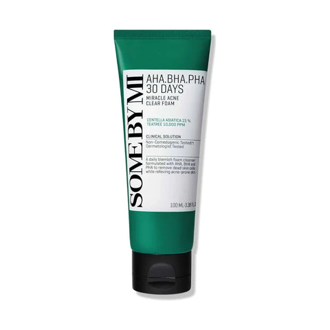 Some By Mi AHA BHA PHA 30Days Miracle Acne Clear Foam Cleanser 100ml