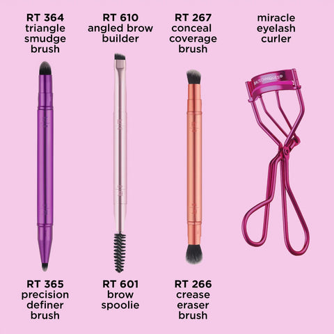 Real Techniques - Double Time Brush + Lash Set