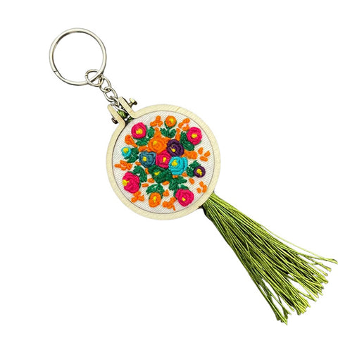 Bloom Tassel Charm - Handcrafted