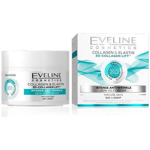 Eveline Collagen & Elastin 3D Lift Intense Anti-Wrinkle Day&Night Cream