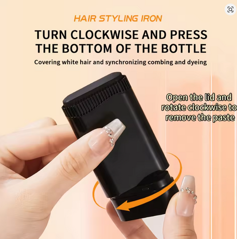 O'CHEAL Color Quick Touch-Up Hair Stick Beard Color Stick Portable