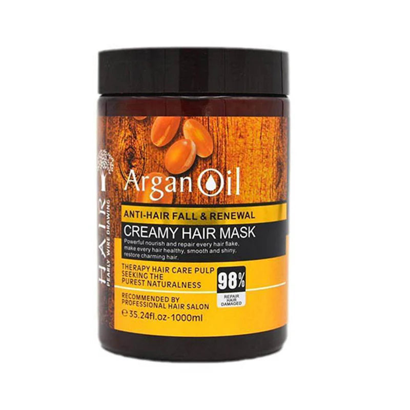 Argan oil anti hair fall & renewal creamy hair mask 1000ml