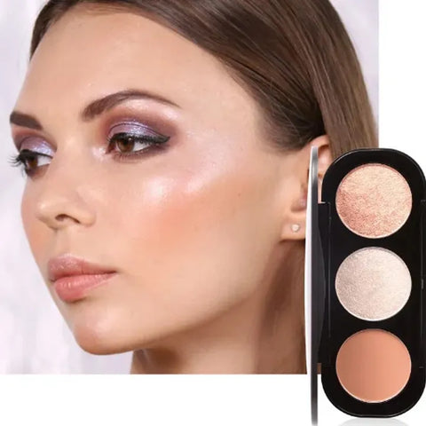 FOCALLURE Blush & Highlight Makeup Palette 02