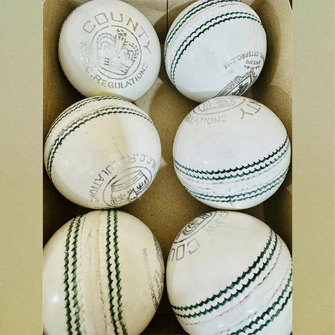 KK County Special Cricket Ball - White