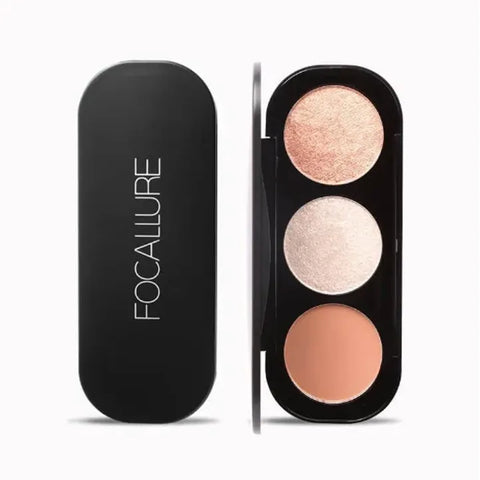 FOCALLURE Blush & Highlight Makeup Palette 02