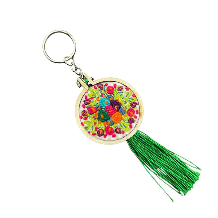 Petal Pouch Handcrafted Keychain