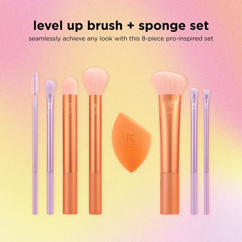 Real Techniques - Level Up Brush + Sponge Set