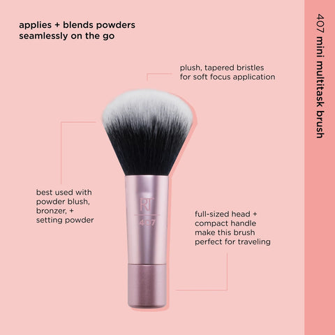Real Techniques - Mini Multitask Makeup Brush