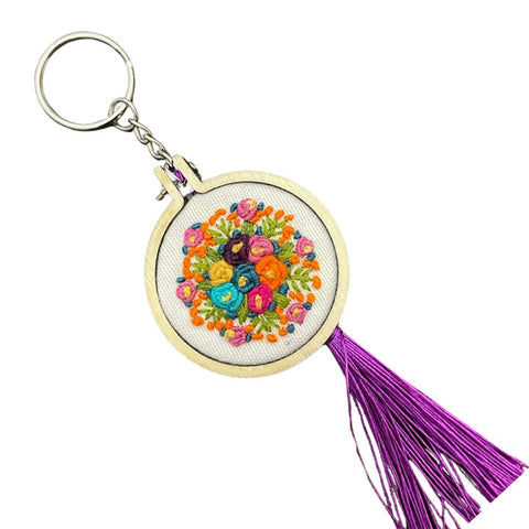 Threads of Nature Handcrafted Keychain