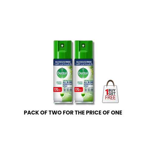 Dettol Antibacterial All in One Spray 170ml - Pack of 2