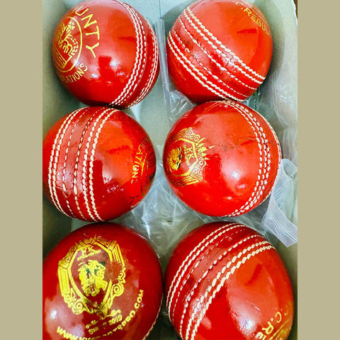 KK County Special Cricket Ball - Red