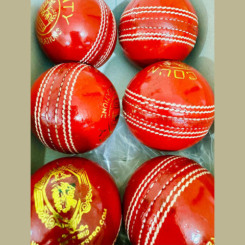 KK County Special Cricket Ball - Red