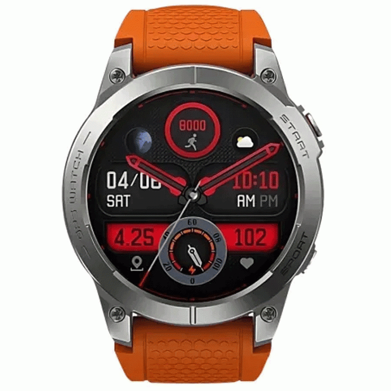 Zeblaze Stratos 3 Bluetooth Calling Smart Watch 1.43” Ultra Amoled Display & Built in GPS - Hopshop