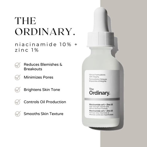 The Ordinary Niacinamide 10% + Zinc 1% 30ml