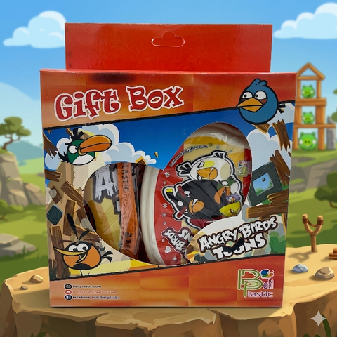 Angry Bird Bottle and Lunch Box