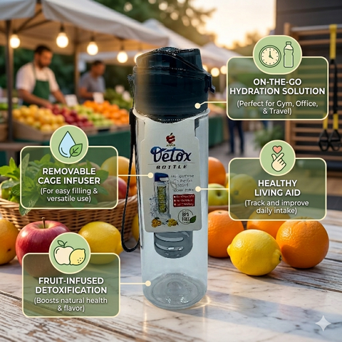 Dtox Water Bottle (900ml)