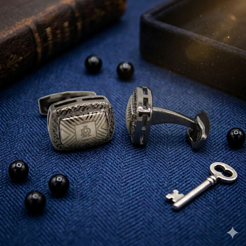 Copper Colored Cufflinks For Men