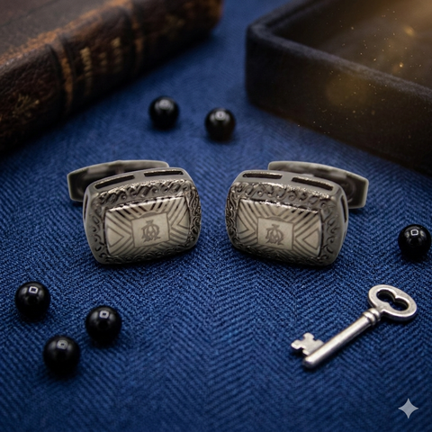 Copper Colored Cufflinks For Men