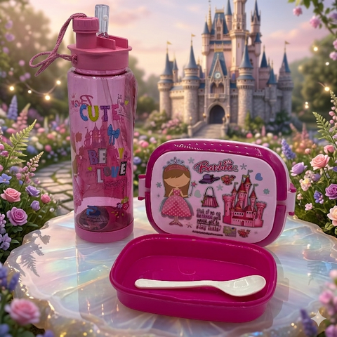 Barbie Bottle and Lunch Box