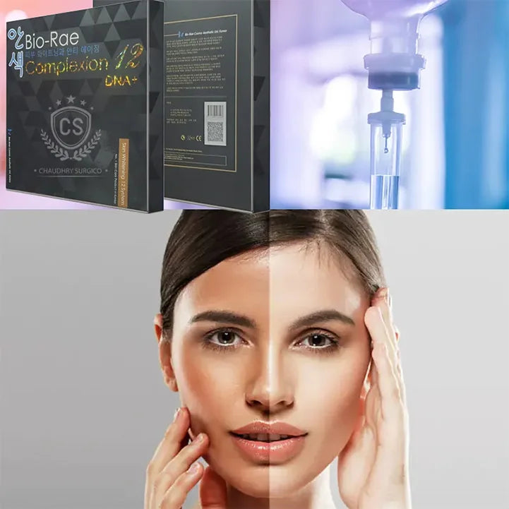 Skin Whitening Injections Bio Rae Complexion 12 DNA+ (4 Sessions) - Hopshop